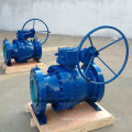 3PC Full Bore Worm Gear Operation Ball Valve